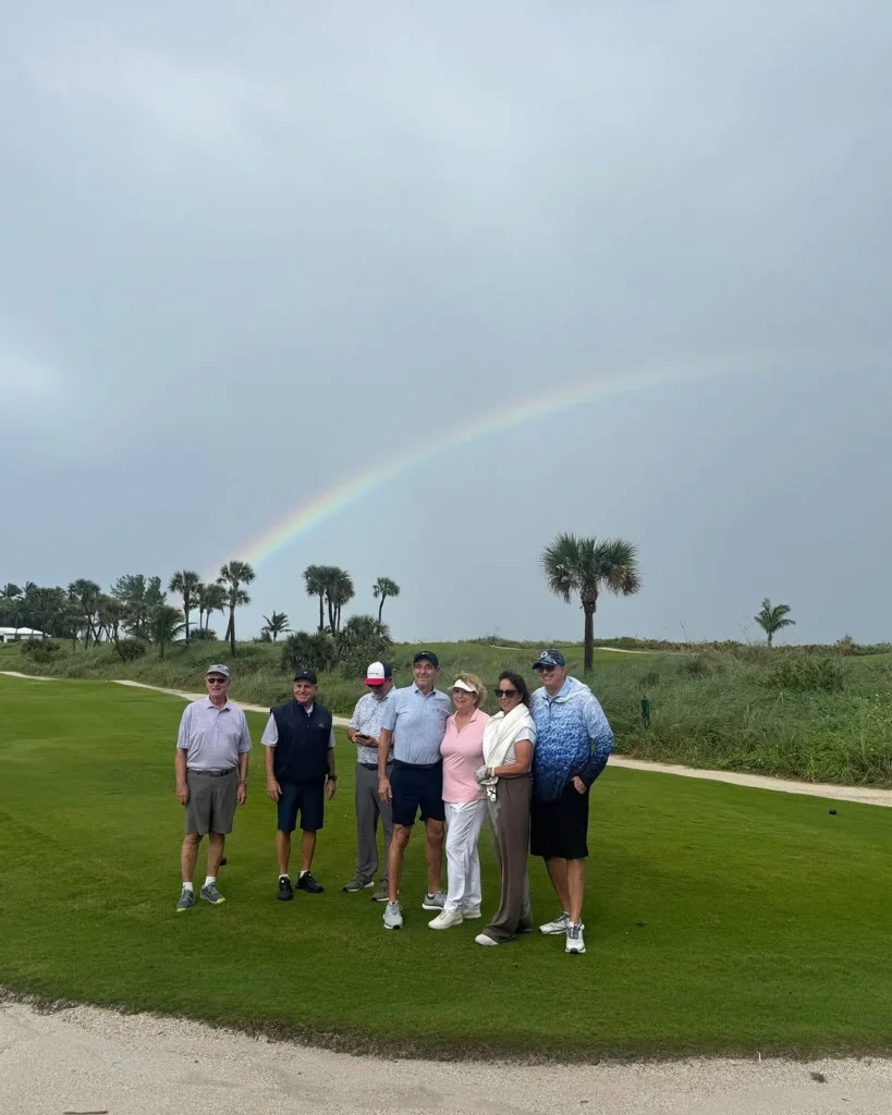 Golf members at Boca West Country Club golf course in Boca Raton Florida