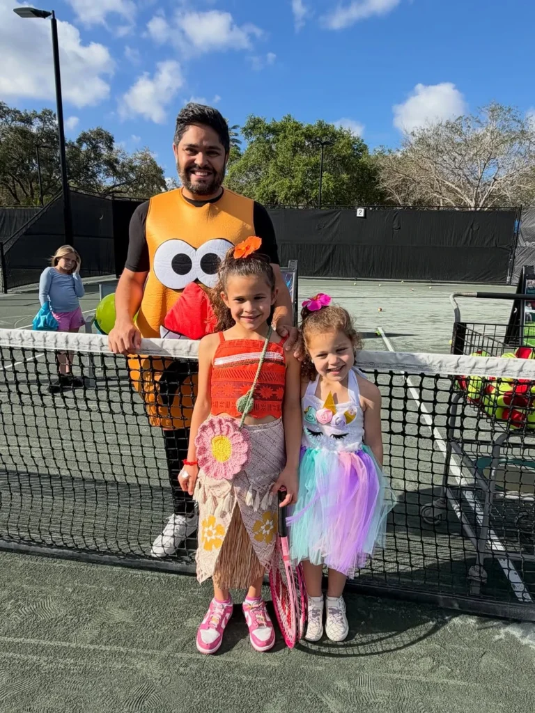 Family tennis event at Mizner Country Club in Delray Beach