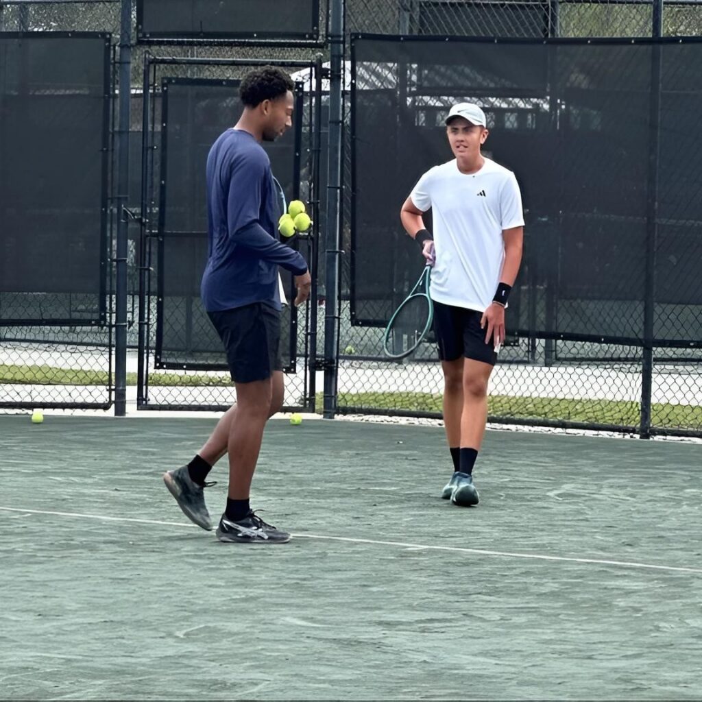 advanced junior at scoville jenkins wellington tennis academy