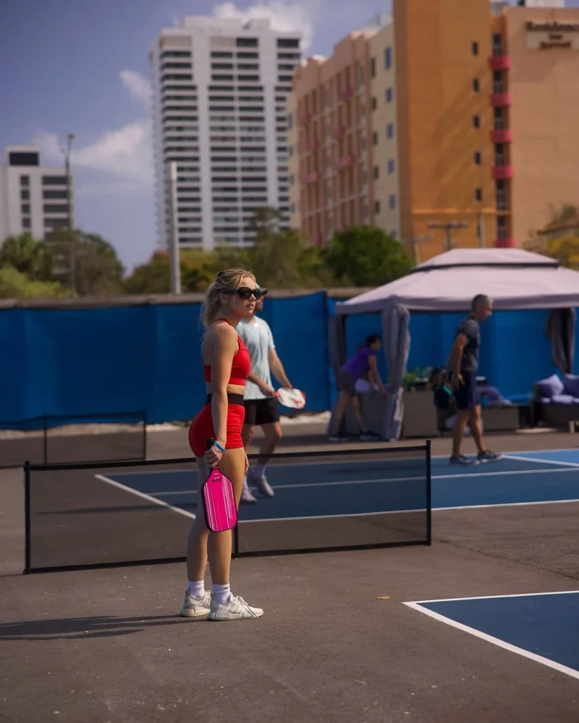 Pickleball courts at Howard Park Tennis & Pickleball Center near downtown West Palm Beach