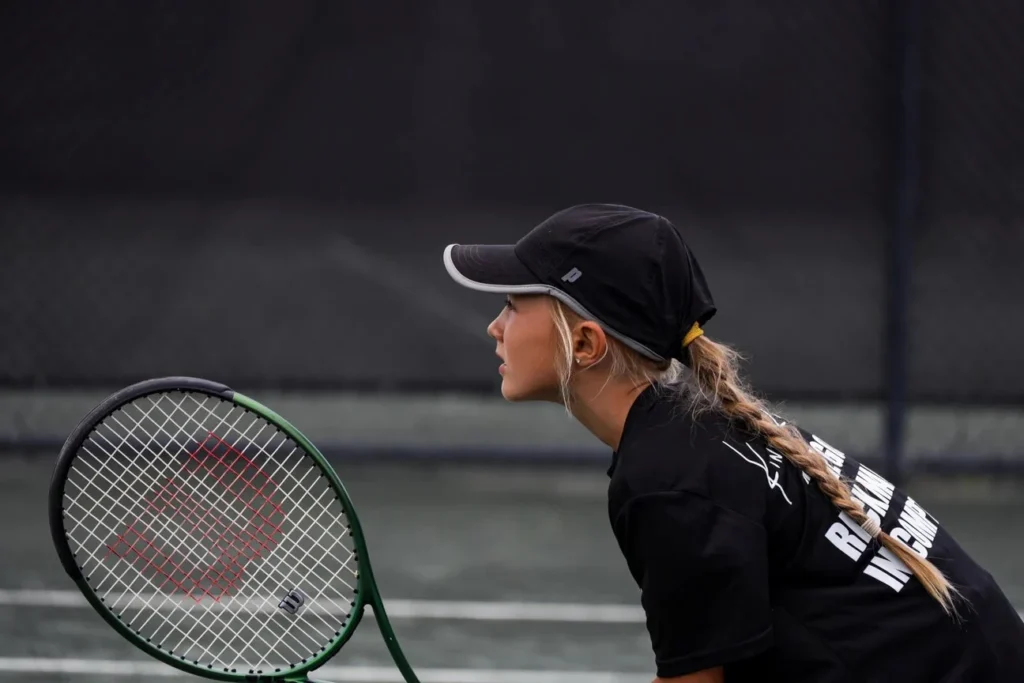 Advanced junior playing match at Rick Macci Tennis Academy