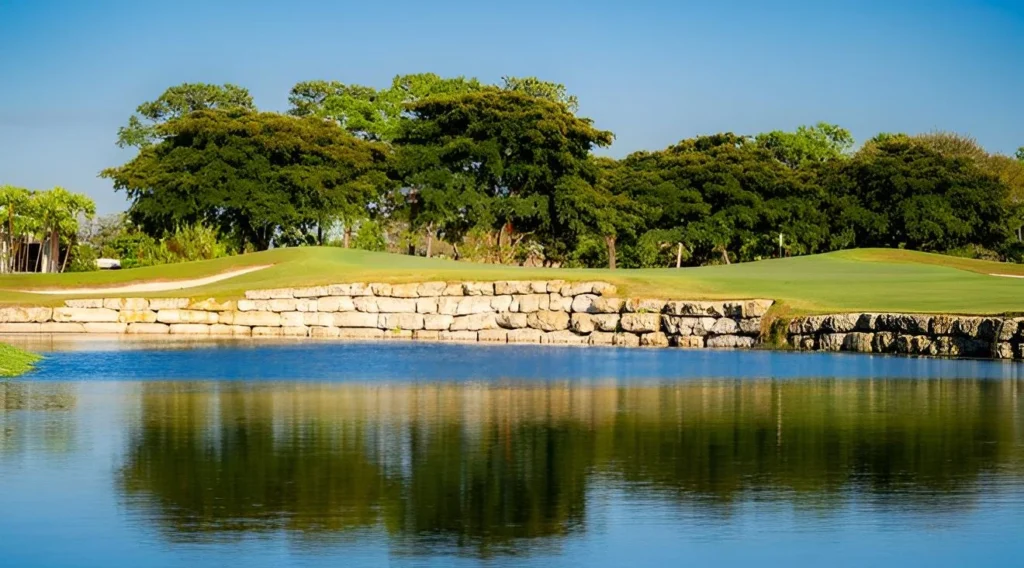 Golf course at The Seagate Country Club in Delray Beach