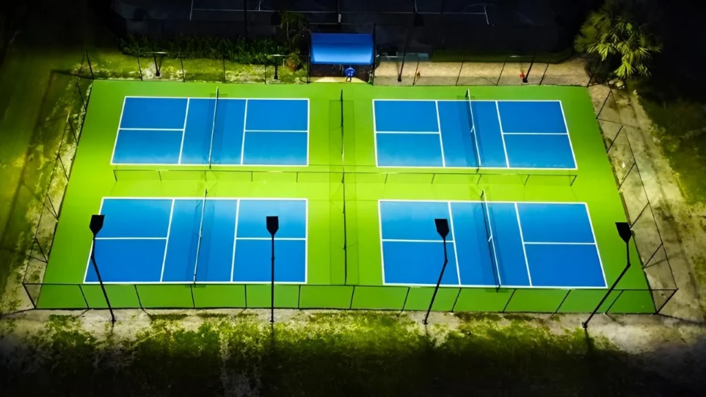 Pickleball courts at The Seagate Country Club in Delray Beach