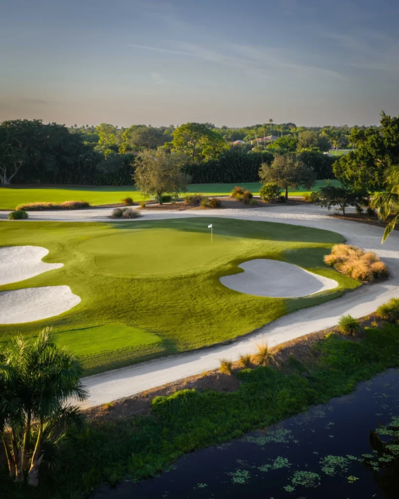 Championship golf course at The Wanderers Club in Wellington, Florida